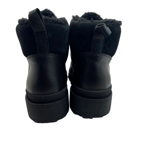 Geox Nevegal Abx Woman Combat Boots In Black Size 7 - Picture 6 of 11